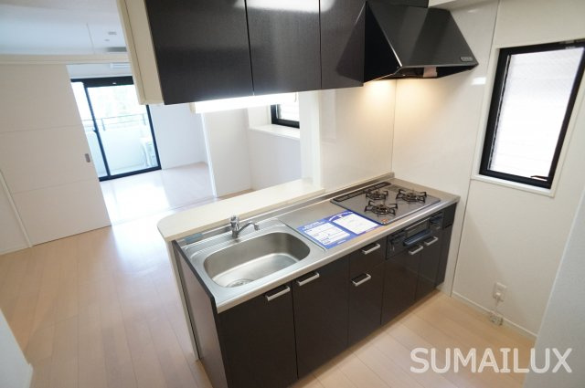 熊本市西区二本木３丁目の賃貸マンションのキッチン