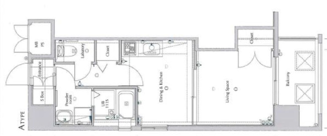 【間取り】 | SUN-NESTPIA箱崎駅前 | 現況優先。