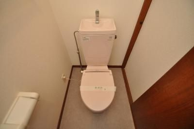 【トイレ】 | ロイヤルキャニオン | 別号室の写真になります。現況優先。