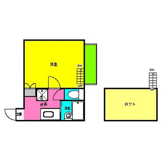 【間取り】 | ガーラ渡辺通り | 現況優先。