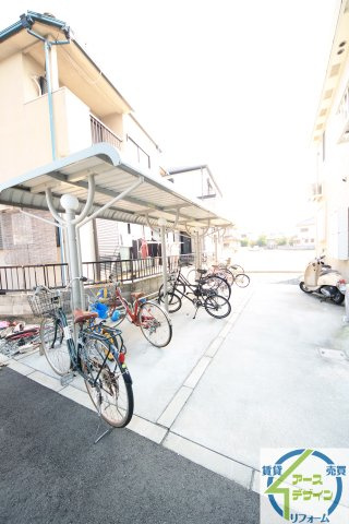 ソレイユ土山Ⅱのその他共用部分|駐輪場があります