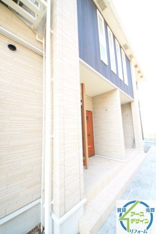 ソレイユ土山Ⅱのエントランス|毎日通るエントランスはこのようになっています