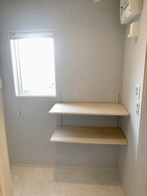 【脱衣所】 | 【築浅中古戸建】山形市北山形二丁目 | 新築時の写真です♪