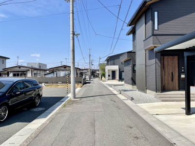 【前面道路含む現地写真】 | 【築浅中古戸建】山形市北山形二丁目