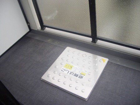 ミリアビタNo18のバルコニー|日当たり良好です