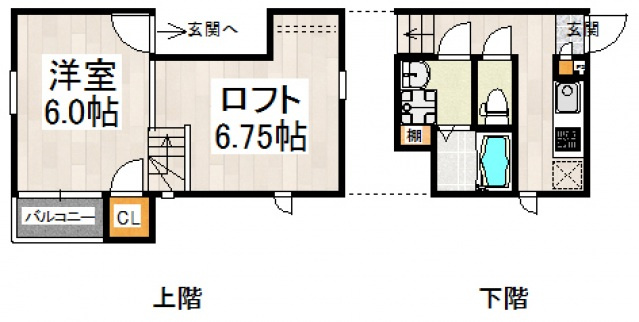 【間取り】 | ＣＢ千早南カミーノ