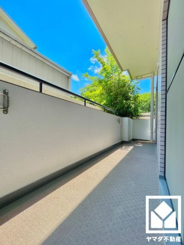 リバーサイド21のバルコニー
