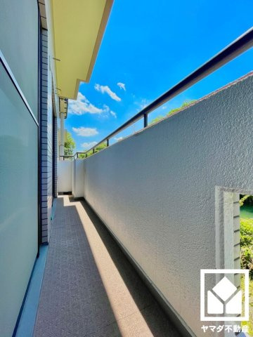 リバーサイド21のバルコニー