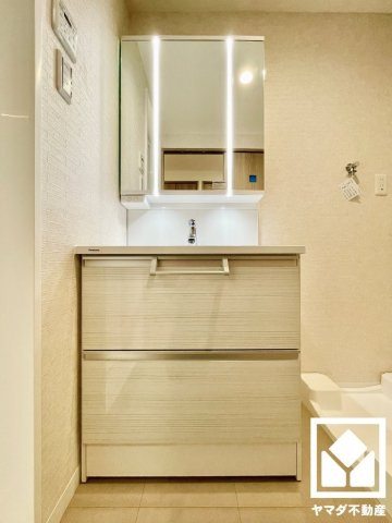 リバーサイド21の独立洗面台