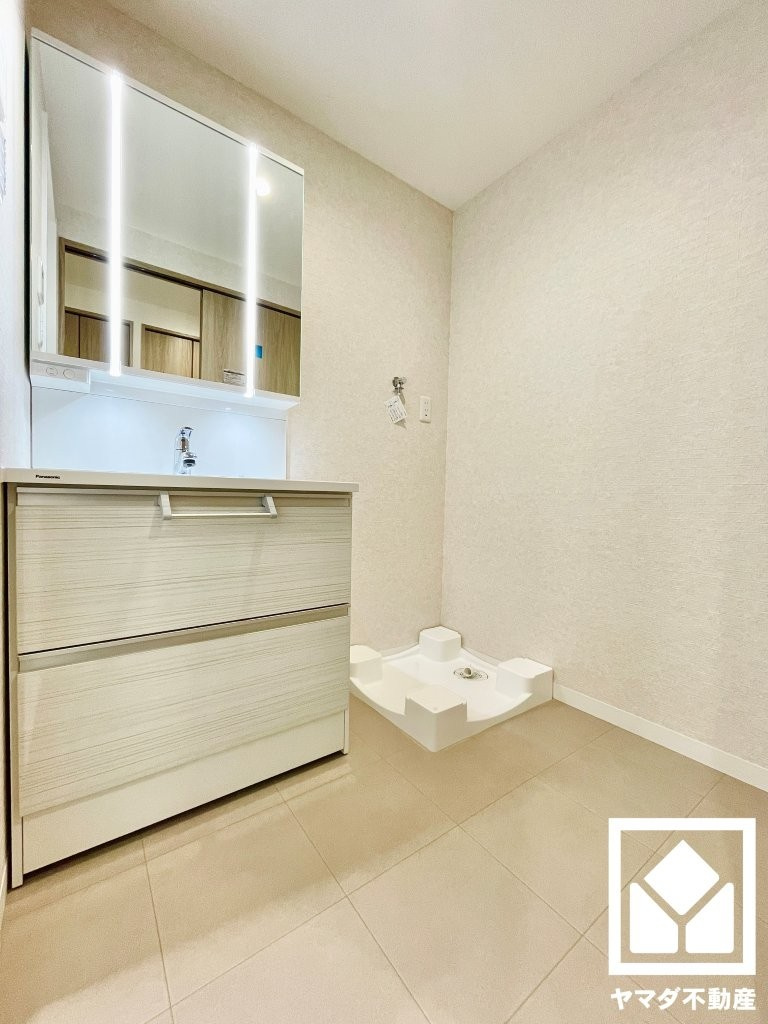 リバーサイド21の独立洗面台