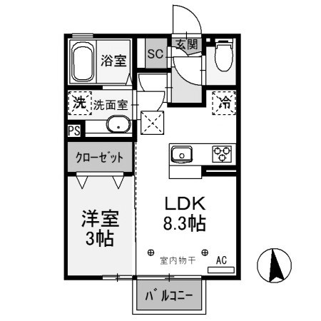 【間取り】 | エスポワールブリエ