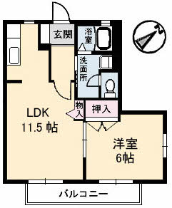 【間取り】 | アップルハイツ
