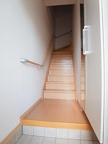 ヴィラ　サカエⅡの玄関