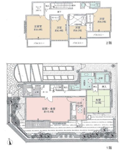 【間取り】 | 中古戸建の6LDK以上の間取りは、部屋数が多いため、希少価値が高い物件です。子供の多い家族や親子二世帯に適しています。1人1部屋の割り当て出来るほか、親戚、知人が宿泊する部屋を用意することが可能です。