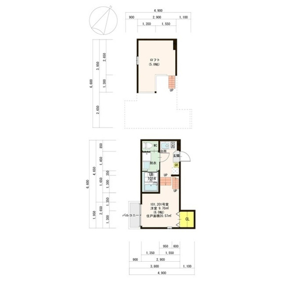 【間取り】 | Ｓｔａｇｅ麦野