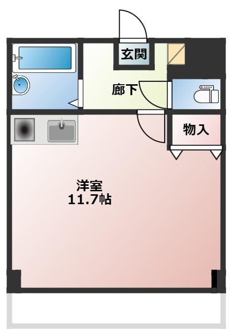 ウイングコートLIVELYの間取り