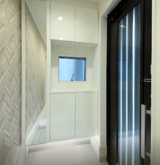 【その他】 | 練馬区立富士見台4丁目　新築戸建　D号棟 8180万円 | 施工主施工例：玄関