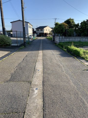 【前面道路含む現地写真】 | 上村木２丁目105N売地