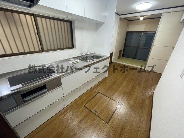 桜丘町戸建　賃貸のキッチン|使いやすいキッチンです