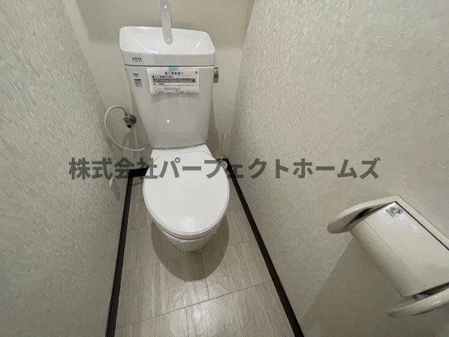 桜丘町戸建　賃貸のトイレ|清潔感のあるトイレです