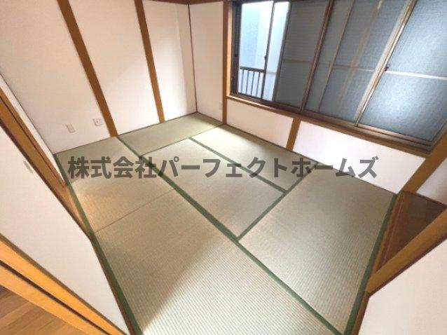 桜丘町戸建　賃貸の和室|和室があれば、来客や子供用のスペースとして活躍します