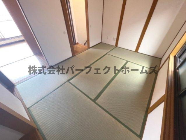 桜丘町戸建　賃貸の和室|和室です