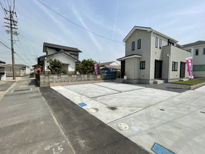 【前面道路含む現地写真】 | Heartful Town知多市八幡荒古後　全６棟（仲介手数料無料） | LINEから簡単お問合せ可能！
友達検索で@nqk7328tです！。