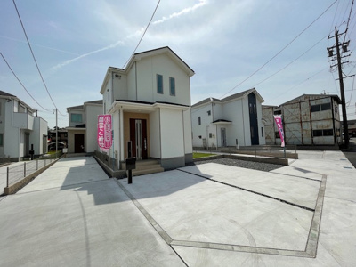 【外観】 | Heartful Town知多市八幡荒古後　全６棟（仲介手数料無料） | 〈内覧予約キャンペーン実施中！〉マックスバリュde住まい相談までご連絡下さい。
