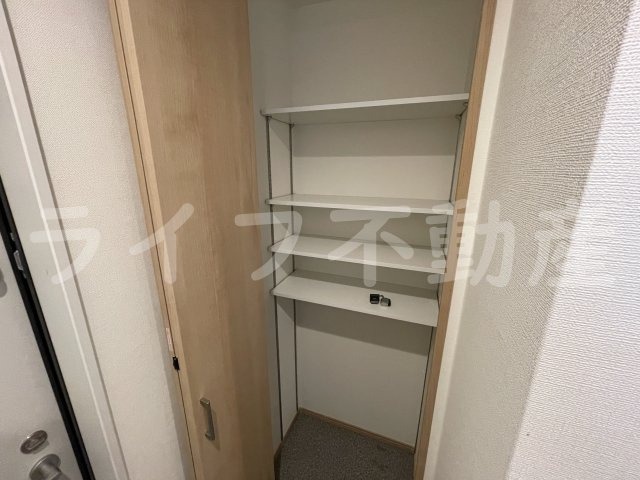 プロパティー高井田の収納|収納豊富です