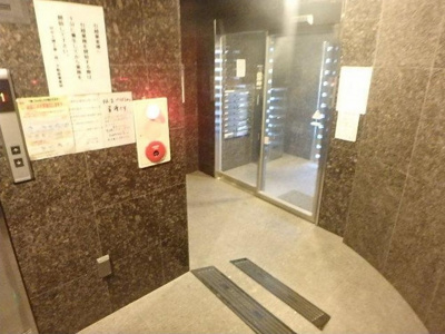 【ロビー】 | クエル田端 | 毎日通るロビーはこのようになっています