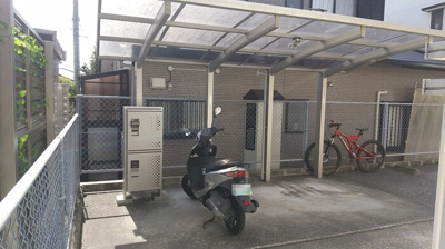 【その他共用部分】 | ジュパールⅢ棟 | 駐輪場＆宅配ボックス