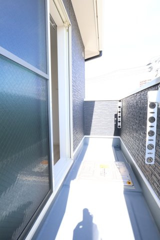 アズールしぎののバルコニー