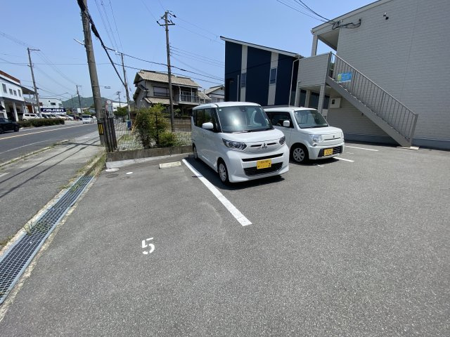 villa cocoの駐車場
