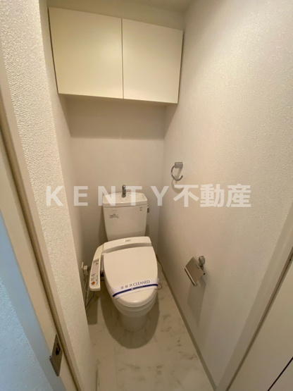 【トイレ】 | ドゥーエ蒲田 | 清潔感のあるトイレです