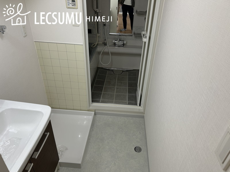 プレステージ姫路西飾磨のランドリースペース