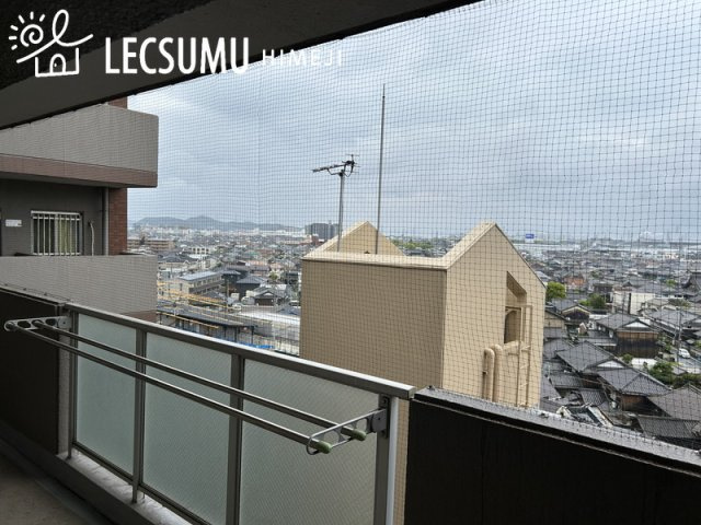 プレステージ姫路西飾磨のバルコニー