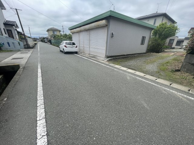 高島町土地の前面道路含む現地写真