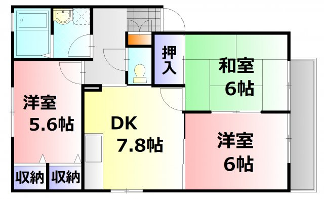 【間取り】 | せせらルミナス