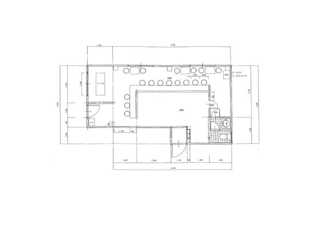 【間取り】 | 新町Nビル　 | 居抜きです。