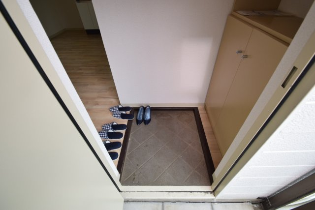 エムブレムベータの玄関|玄関です。