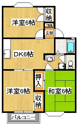 エムブレムベータの間取り