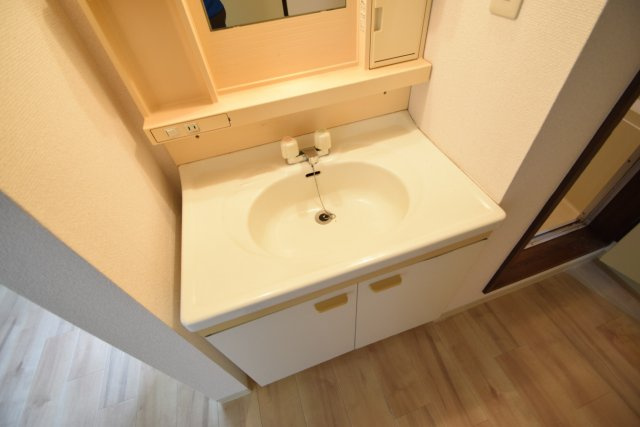 エムブレムベータの洗面所|独立洗面台です。