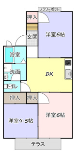 【間取り】 | アルフィーⅡ | ※図面と現況が異なった場合は、現況を優先といたします。