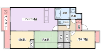 【間取り】 | ＳＯＵＴＨ　ＧＡＴＥ