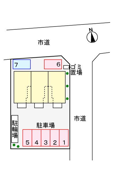 コンバーレ・アイヅマ　　刈谷市の賃貸ならクラスホーム刈谷店の駐車場