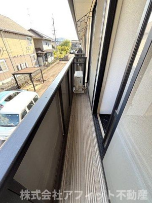 【バルコニー】 | ハイライズ新涯　A棟 | 南東向き