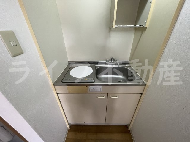 シャルルフジ吉田のキッチン|きれいなキッチンです