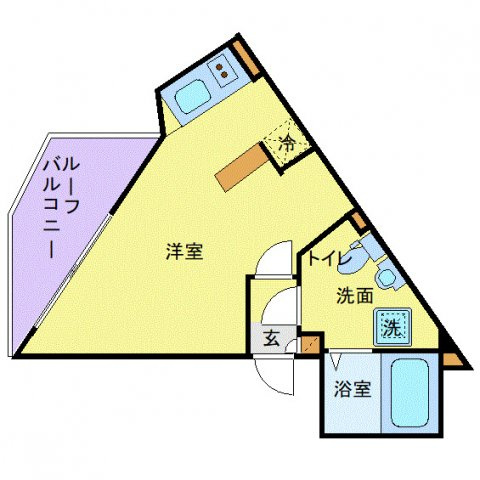 フラッフィー田園調布の間取り