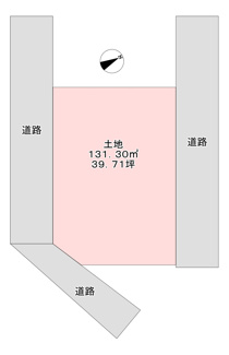 【土地図】 | 東雲町２丁目　売物件