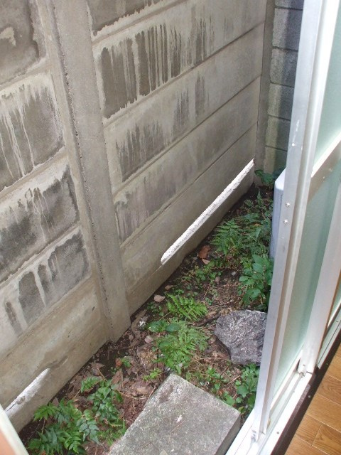 北島荘のバルコニー